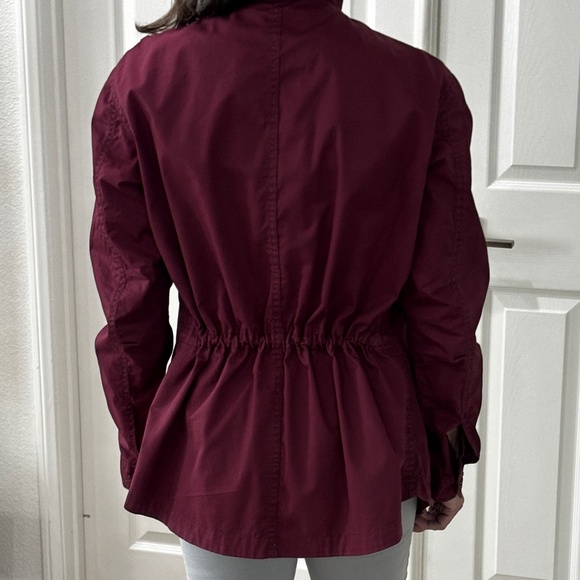 Buffalo David Bitton Utility Jacket - Maroon Size S - Picture 3 of 12